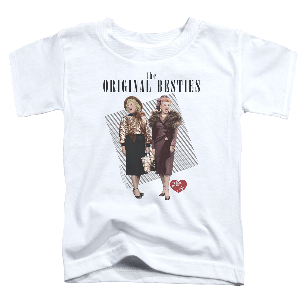 I Love Lucy Original Bestie Toddler T-Shirt Toddler T-Shirt I Love Lucy   