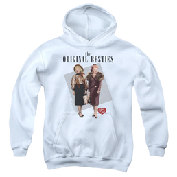 I Love Lucy Original Bestie Youth Hoodie (Ages 8-12) Youth Hoodie (Ages 8-12) I Love Lucy   
