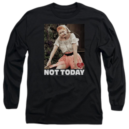 I Love Lucy Not Today - Men's Long Sleeve T-Shirt Men's Long Sleeve T-Shirt I Love Lucy   