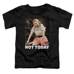 I Love Lucy Not Today - Toddler T-Shirt Toddler T-Shirt I Love Lucy   