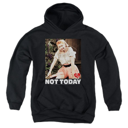 I Love Lucy Not Today - Youth Hoodie Youth Hoodie (Ages 8-12) I Love Lucy   