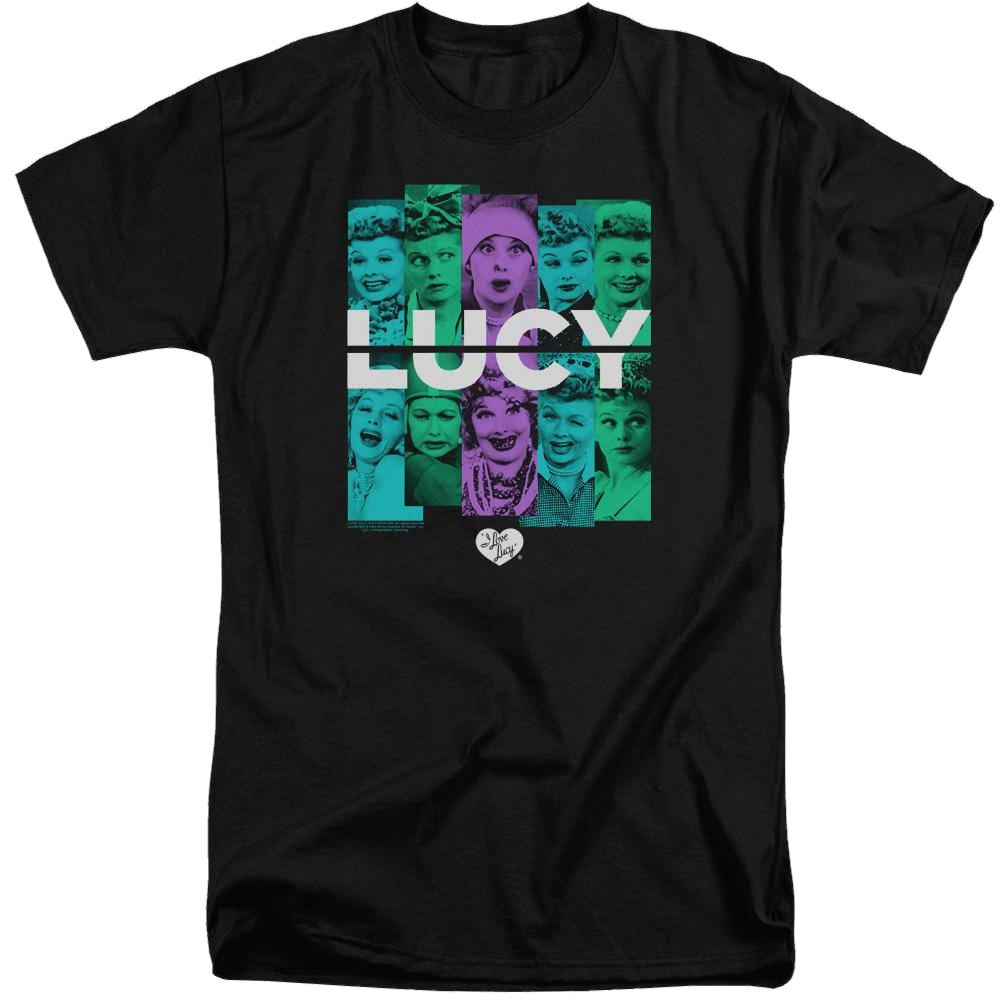 I Love Lucy Shades Of Lucy - Men's Tall Fit T-Shirt Men's Tall Fit T-Shirt I Love Lucy   