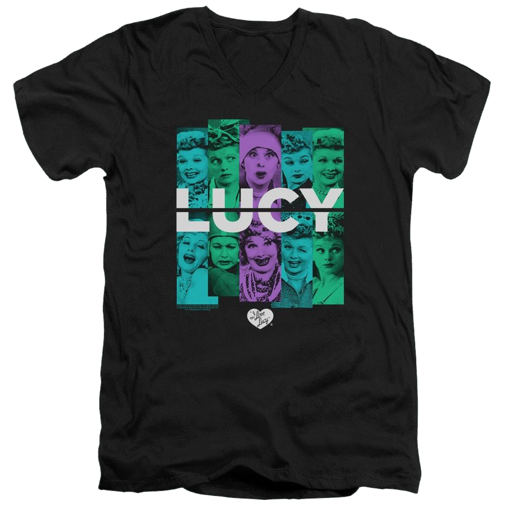 I Love Lucy Shades Of Lucy - Men's V-Neck T-Shirt Men's V-Neck T-Shirt I Love Lucy   