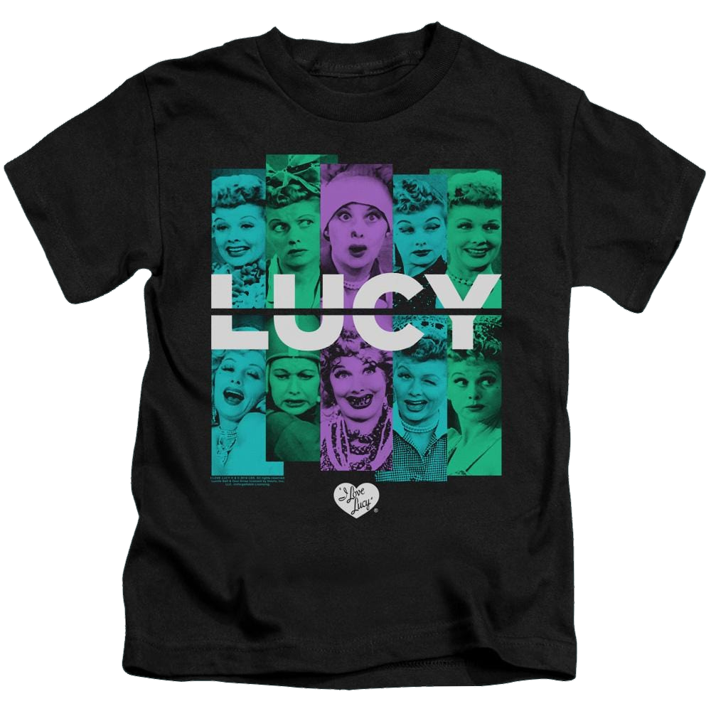 I Love Lucy Shades Of Lucy - Kid's T-Shirt Kid's T-Shirt (Ages 4-7) I Love Lucy   