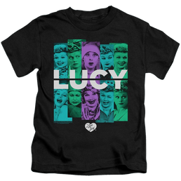 I Love Lucy Shades Of Lucy - Kid's T-Shirt Kid's T-Shirt (Ages 4-7) I Love Lucy   
