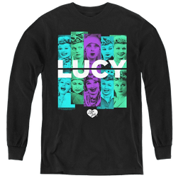 I Love Lucy Shades Of Lucy - Youth Long Sleeve T-Shirt Youth Long Sleeve T-Shirt I Love Lucy   