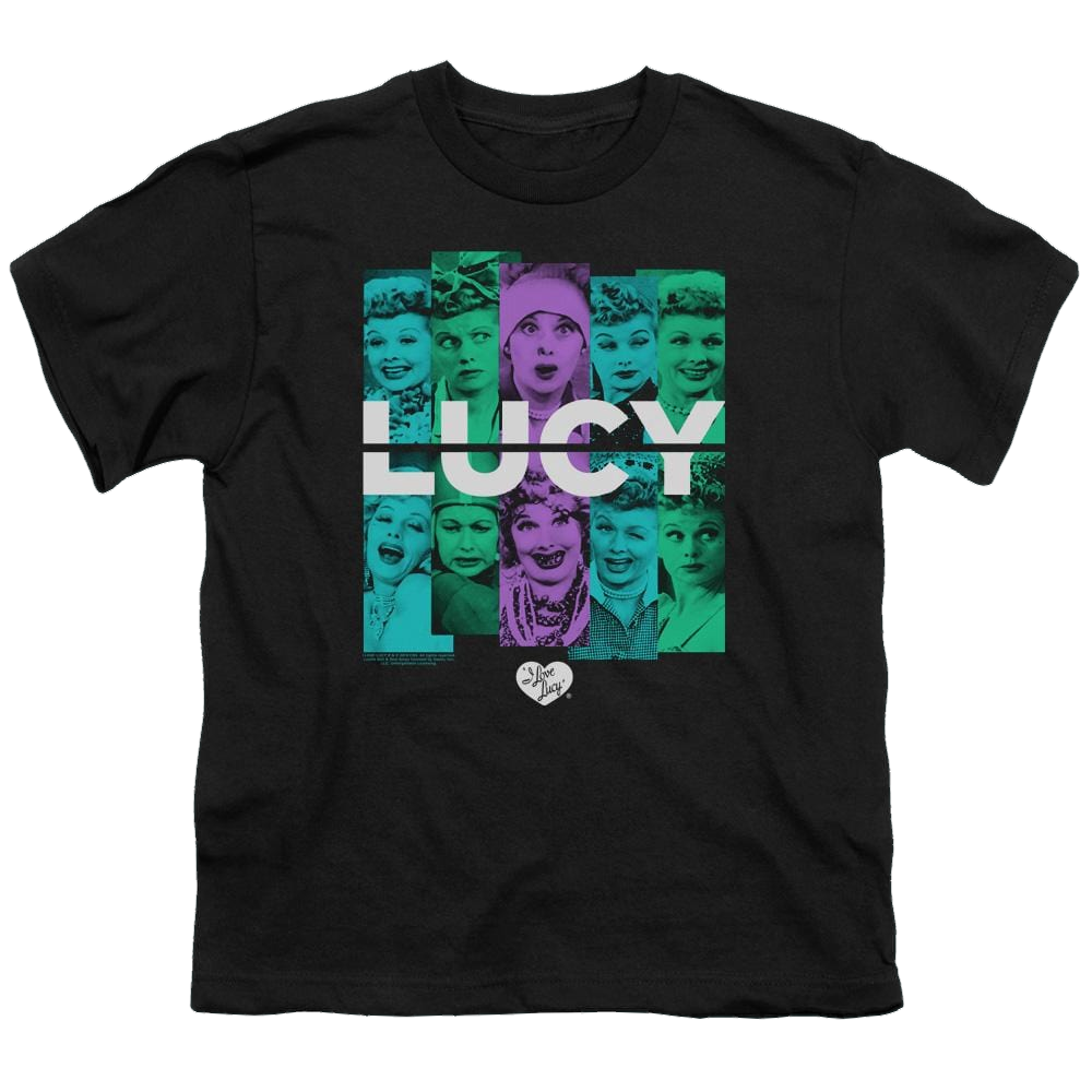 I Love Lucy Shades Of Lucy - Youth T-Shirt Youth T-Shirt (Ages 8-12) I Love Lucy   