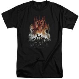 Lord of the Rings Evil Rising Men's Tall Fit T-Shirt Men's Tall Fit T-Shirt Lord Of The Rings   