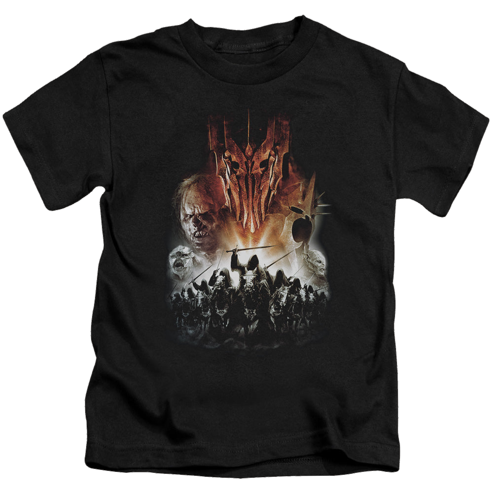 Lord of the Rings Trilogy, The Evil Rising - Kid's T-Shirt Kid's T-Shirt (Ages 4-7) Lord Of The Rings   