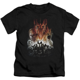 Lord of the Rings Trilogy, The Evil Rising - Kid's T-Shirt Kid's T-Shirt (Ages 4-7) Lord Of The Rings   