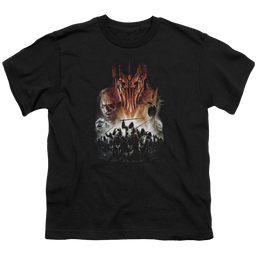 Lord of the Rings Trilogy, The Evil Rising - Youth T-Shirt Youth T-Shirt (Ages 8-12) Lord Of The Rings   