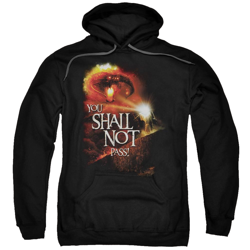 Lord of the Rings You Shall Not Pass Pullover Hoodie Pullover Hoodie Lord Of The Rings   