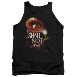 Lord of the Rings You Shall Not Pass Men's Tank Men's Tank Lord Of The Rings   