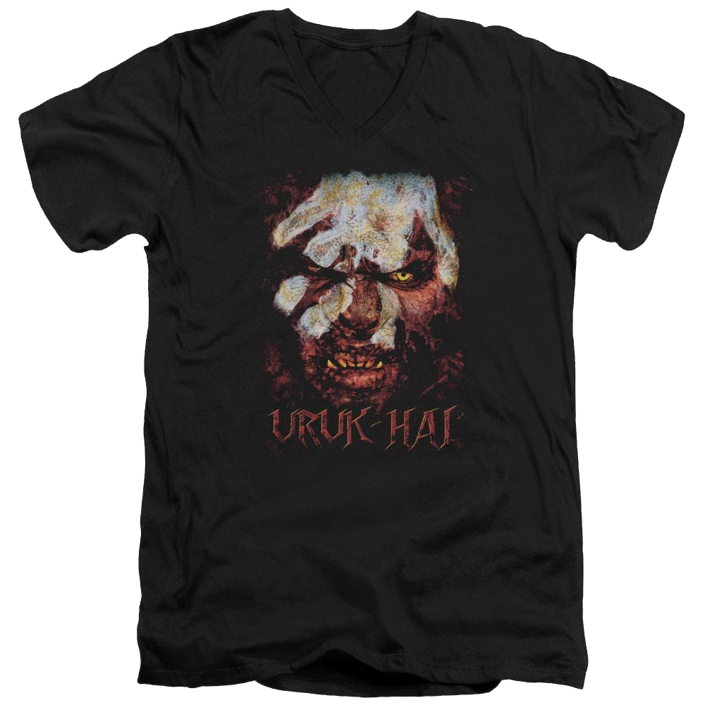 Lord of the Rings Uruk Hai Men's V-Neck T-Shirt Men's V-Neck T-Shirt Lord Of The Rings   