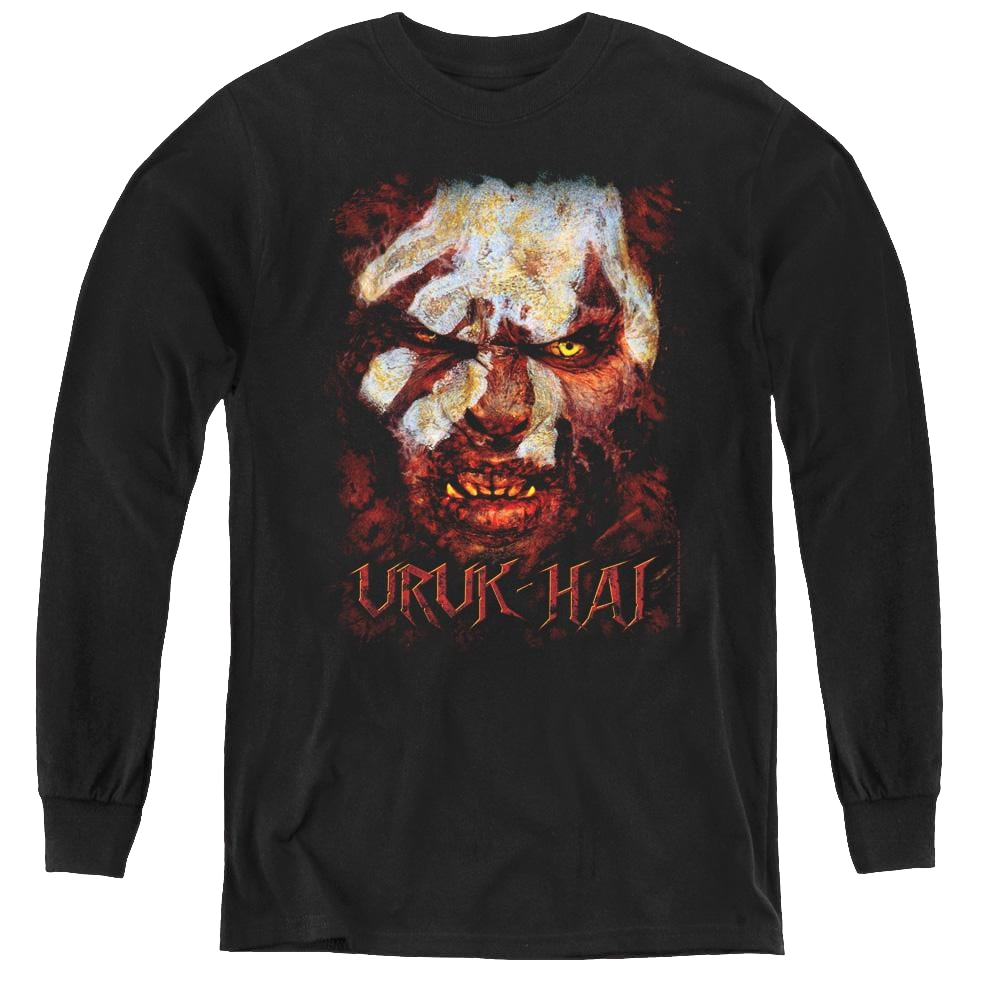 Lord Of The Rings Trilogy, The Uruk Hai - Youth Long Sleeve T-Shirt Youth Long Sleeve T-Shirt Lord Of The Rings   