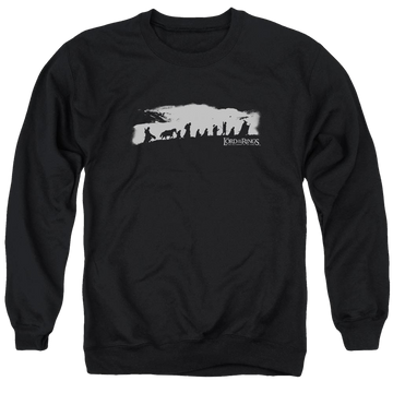 Lord of the Rings The Fellowship Men's Crewneck Sweatshirt Men's Crewneck Sweatshirt Lord Of The Rings   