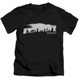Lord of the Rings Trilogy, The The Fellowship - Kid's T-Shirt Kid's T-Shirt (Ages 4-7) Lord Of The Rings   