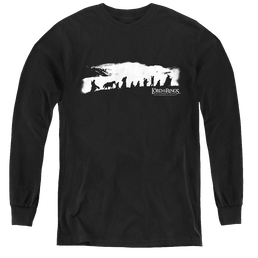 Lord Of The Rings Trilogy, The The Fellowship - Youth Long Sleeve T-Shirt Youth Long Sleeve T-Shirt Lord Of The Rings   