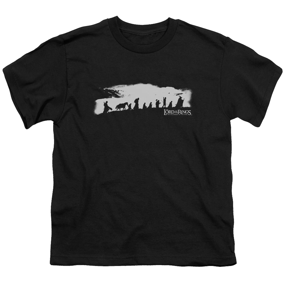 Lord of the Rings Trilogy, The The Fellowship - Youth T-Shirt Youth T-Shirt (Ages 8-12) Lord Of The Rings   