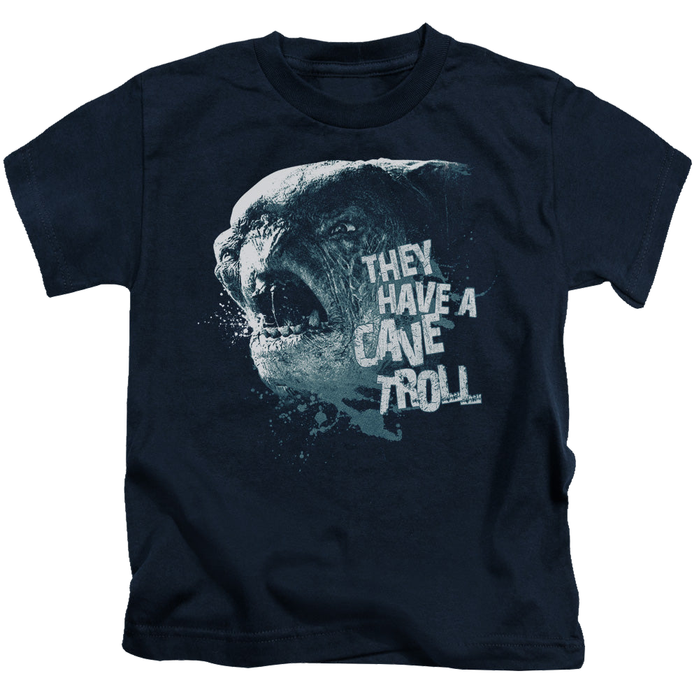 Lord of the Rings Trilogy, The Cave Troll - Kid's T-Shirt Kid's T-Shirt (Ages 4-7) Lord Of The Rings   