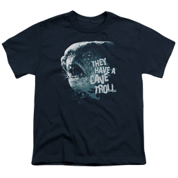 Lord of the Rings Trilogy, The Cave Troll - Youth T-Shirt Youth T-Shirt (Ages 8-12) Lord Of The Rings   