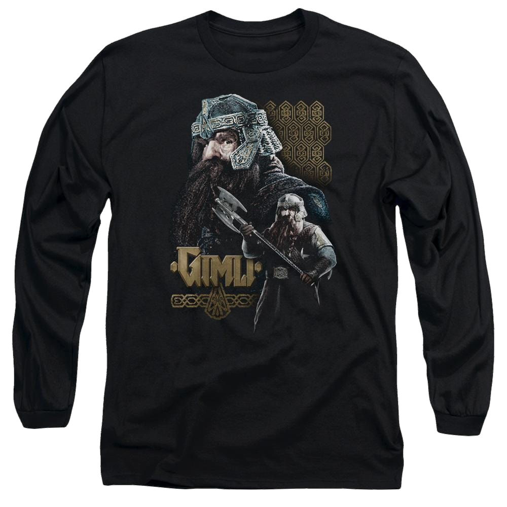 Lord of the Rings Gimli Men's Long Sleeve T-Shirt Men's Long Sleeve T-Shirt Lord Of The Rings   