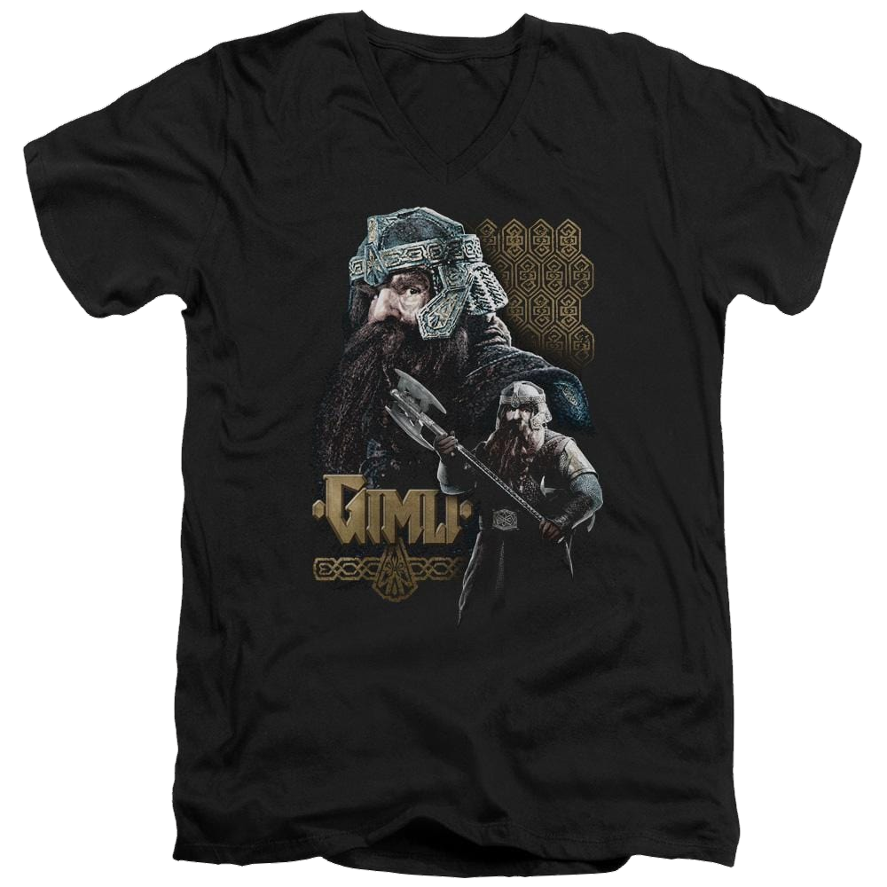 Lord of the Rings Gimli Men's V-Neck T-Shirt Men's V-Neck T-Shirt Lord Of The Rings   