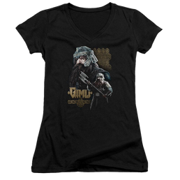 Lord of the Rings Gimli Juniors V-Neck T-Shirt Juniors V-Neck T-Shirt Lord Of The Rings   