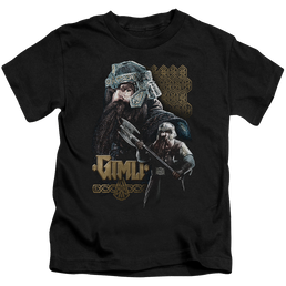 Lord of the Rings Trilogy, The Gimli - Kid's T-Shirt Kid's T-Shirt (Ages 4-7) Lord Of The Rings   