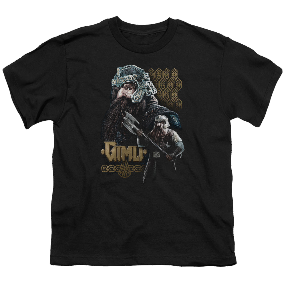 Lord of the Rings Trilogy, The Gimli - Youth T-Shirt Youth T-Shirt (Ages 8-12) Lord Of The Rings   