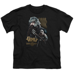 Lord of the Rings Trilogy, The Gimli - Youth T-Shirt Youth T-Shirt (Ages 8-12) Lord Of The Rings   