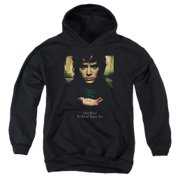 Lord of the Rings Trilogy, The Frodo One Ring - Youth Hoodie Youth Hoodie (Ages 8-12) Lord Of The Rings   