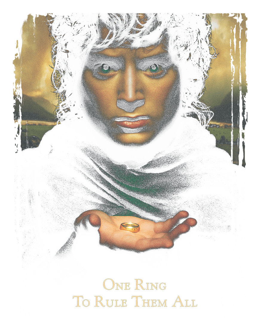 Lord of the Rings Frodo One Ring Women's T-Shirt Women's T-Shirt Lord Of The Rings   