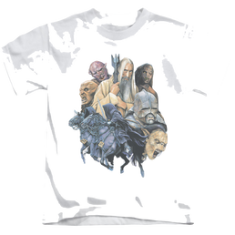 Lord of the Rings Trilogy, The Collage Of Evil - Kid's T-Shirt Kid's T-Shirt (Ages 4-7) Lord Of The Rings   