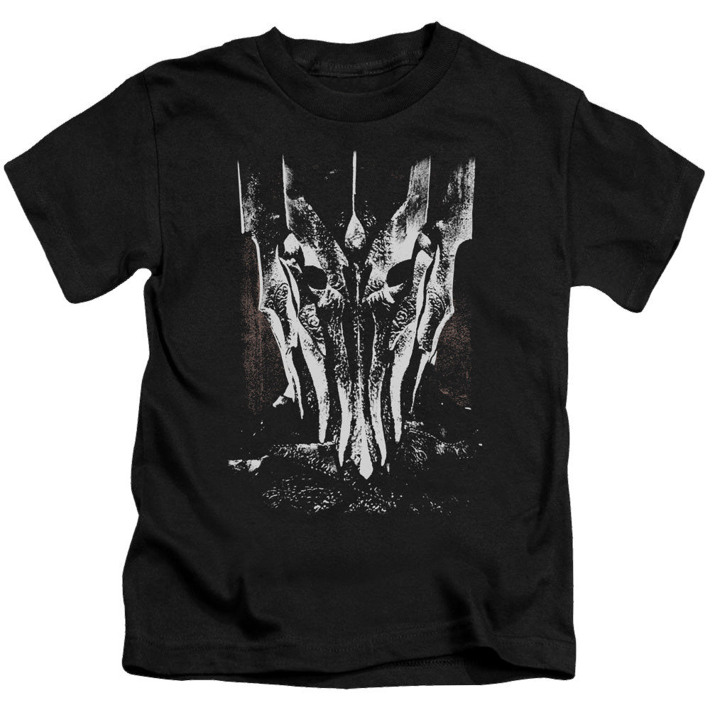 Lord of the Rings Trilogy, The Big Sauron Head - Kid's T-Shirt Kid's T-Shirt (Ages 4-7) Lord Of The Rings   