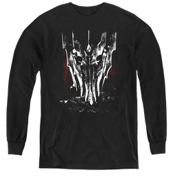 Lord Of The Rings Trilogy, The Big Sauron Head - Youth Long Sleeve T-Shirt Youth Long Sleeve T-Shirt Lord Of The Rings   