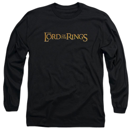 Lord of the Rings Lotr Logo Men's Long Sleeve T-Shirt Men's Long Sleeve T-Shirt Lord Of The Rings   