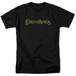 Lord of the Rings Lotr Logo Men's Regular Fit T-Shirt Men's Regular Fit T-Shirt Lord Of The Rings   