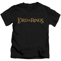 Lord of the Rings Trilogy, The Lotr Logo - Kid's T-Shirt Kid's T-Shirt (Ages 4-7) Lord Of The Rings   