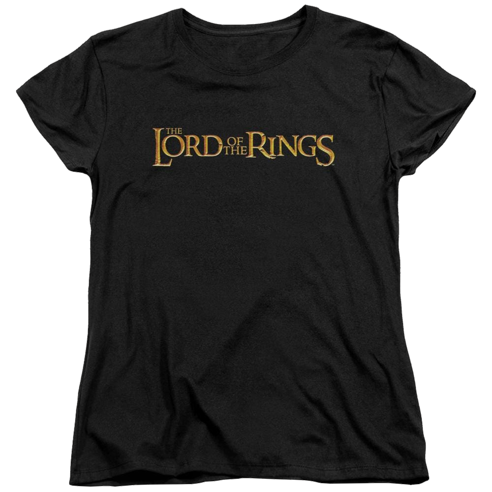 Lord of the Rings Lotr Logo Women's T-Shirt Women's T-Shirt Lord Of The Rings   