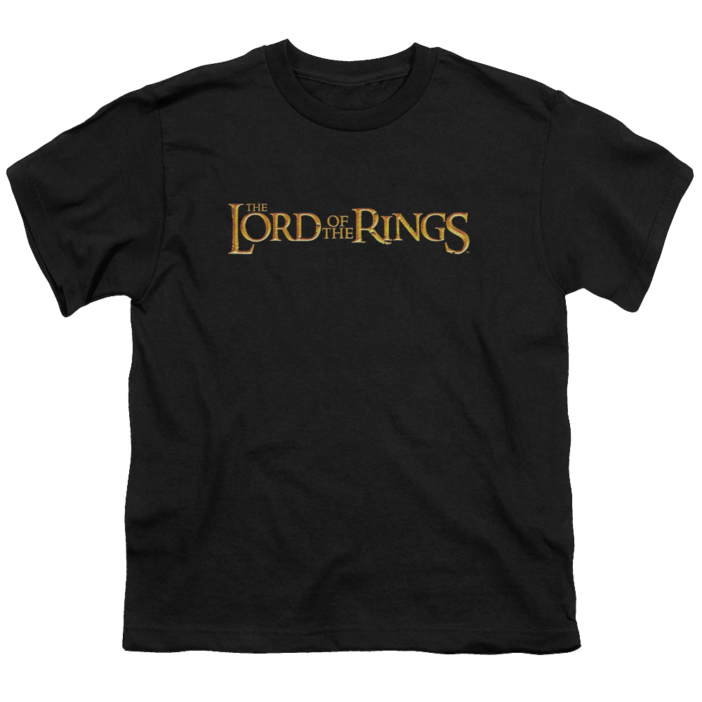 Lord of the Rings Trilogy, The Lotr Logo - Youth T-Shirt Youth T-Shirt (Ages 8-12) Lord Of The Rings   