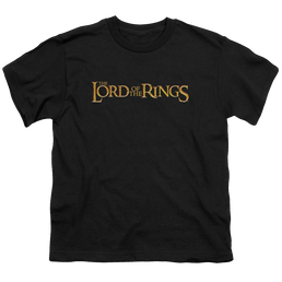 Lord of the Rings Trilogy, The Lotr Logo - Youth T-Shirt Youth T-Shirt (Ages 8-12) Lord Of The Rings   