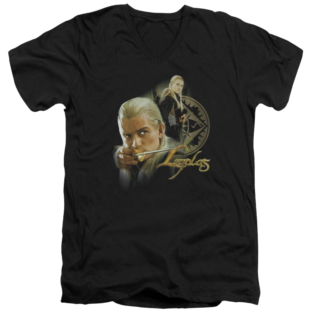 Lord of the Rings Legolas Men's V-Neck T-Shirt Men's V-Neck T-Shirt Lord Of The Rings   