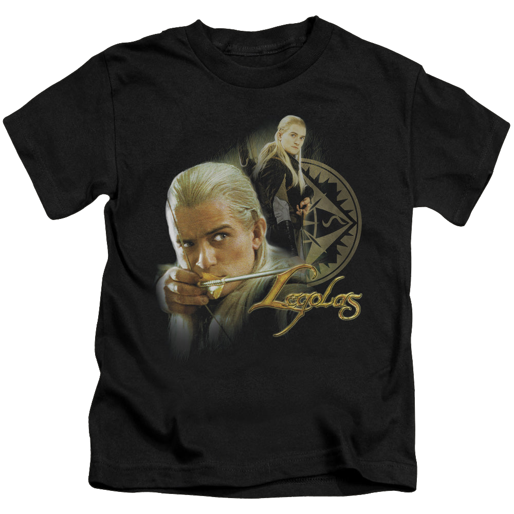 Lord of the Rings Trilogy, The Legolas - Kid's T-Shirt Kid's T-Shirt (Ages 4-7) Lord Of The Rings   