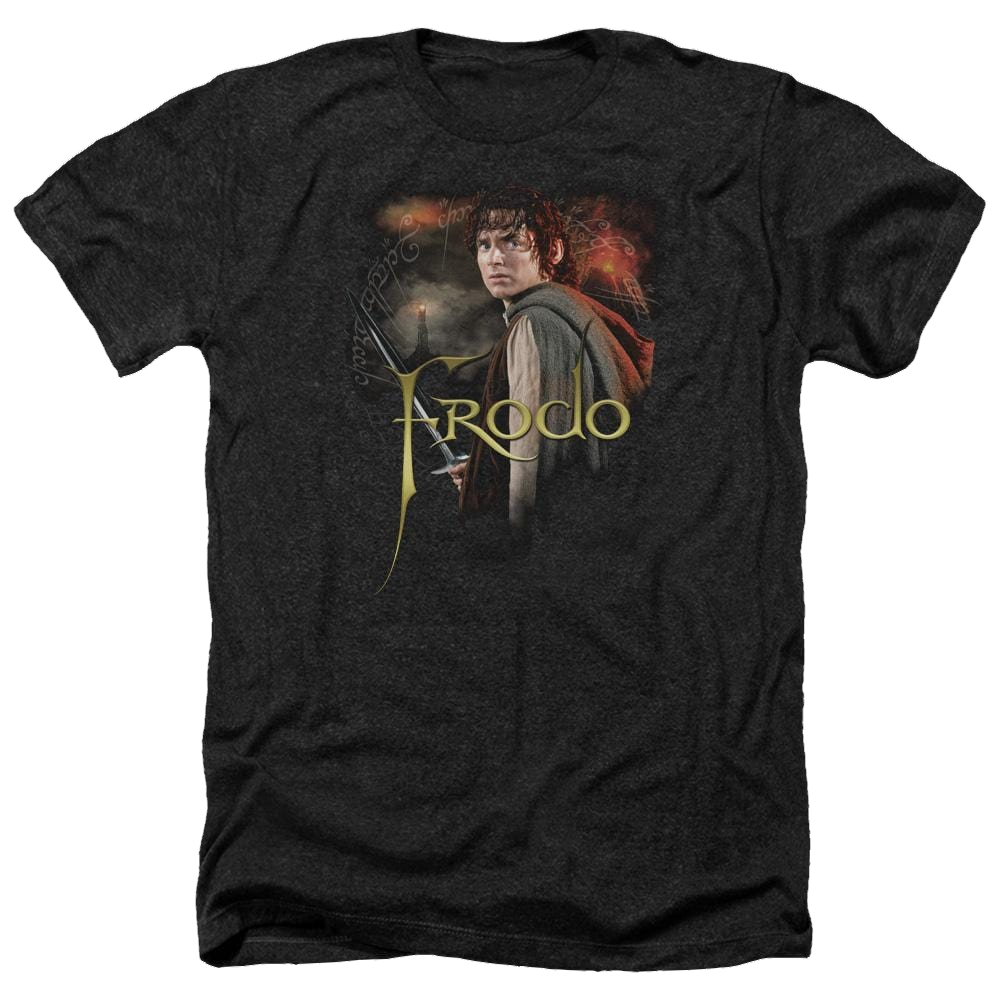Lord of the Rings Frodo Men's Heather T-Shirt Men's Heather T-Shirt Lord Of The Rings   