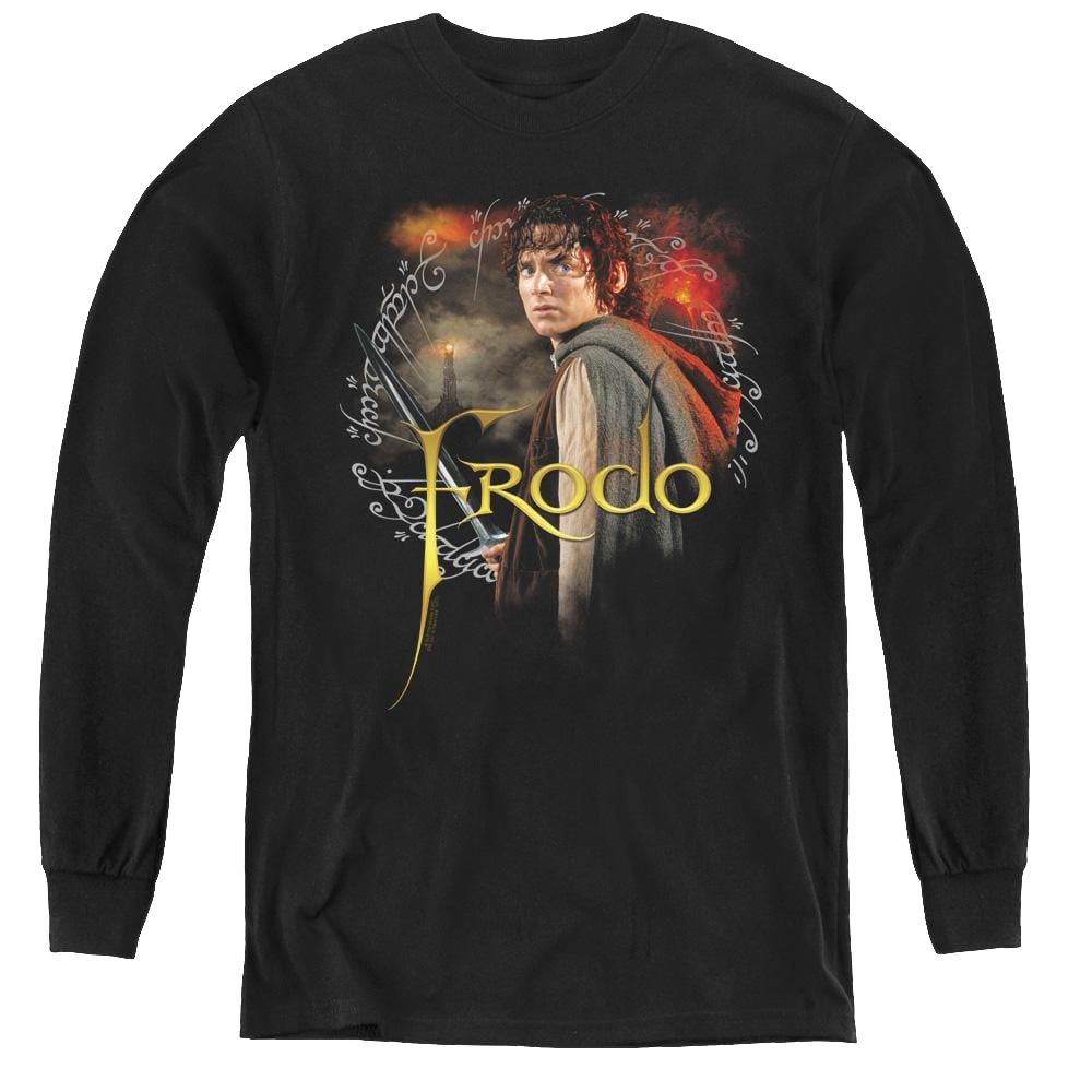 Lord Of The Rings Trilogy, The Frodo - Youth Long Sleeve T-Shirt Youth Long Sleeve T-Shirt Lord Of The Rings   