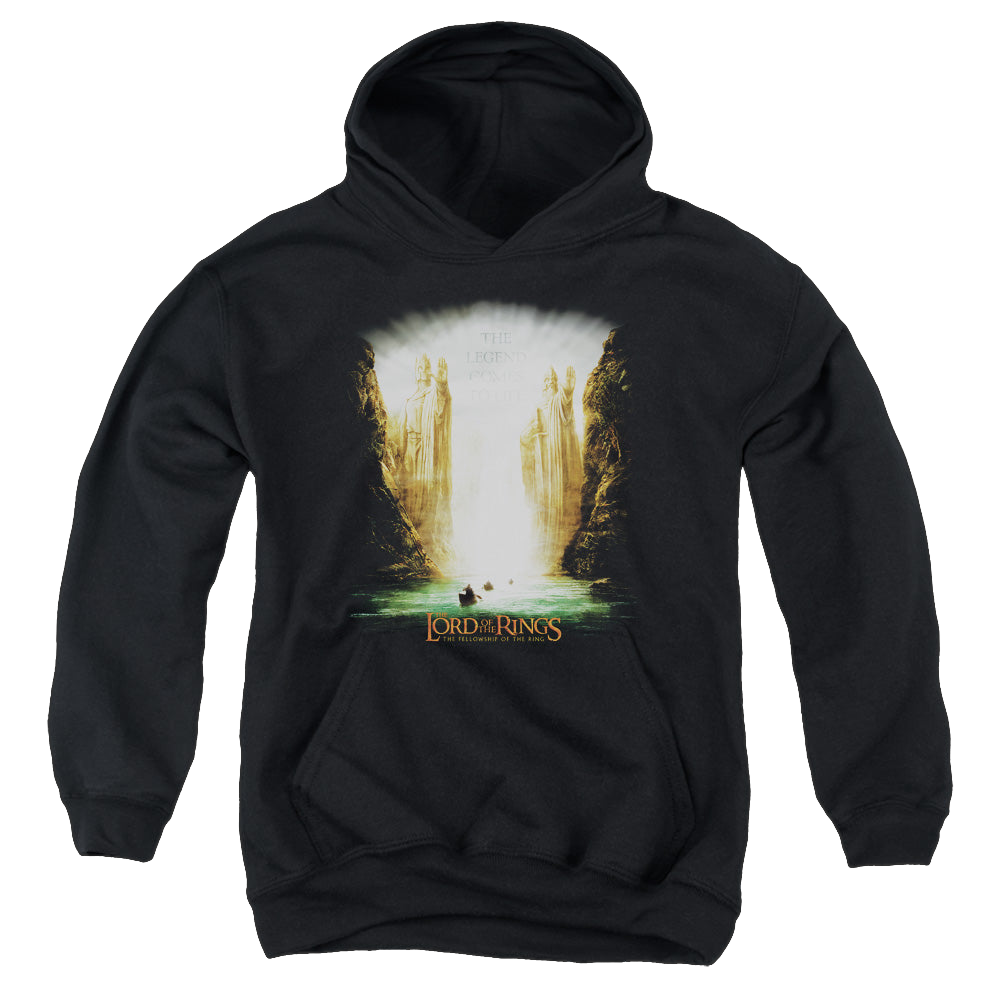 Lord of the Rings Trilogy, The Kings Of Old - Youth Hoodie Youth Hoodie (Ages 8-12) Lord Of The Rings   