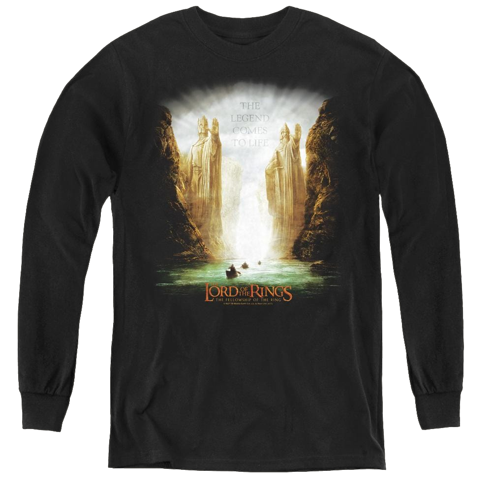 Lord Of The Rings Trilogy, The Kings Of Old - Youth Long Sleeve T-Shirt Youth Long Sleeve T-Shirt Lord Of The Rings   