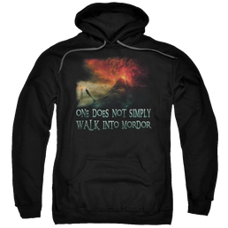 Lord of the Rings Walk In Mordor Pullover Hoodie Pullover Hoodie Lord Of The Rings   