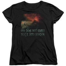 Lord of the Rings Walk In Mordor Women's T-Shirt Women's T-Shirt Lord Of The Rings   